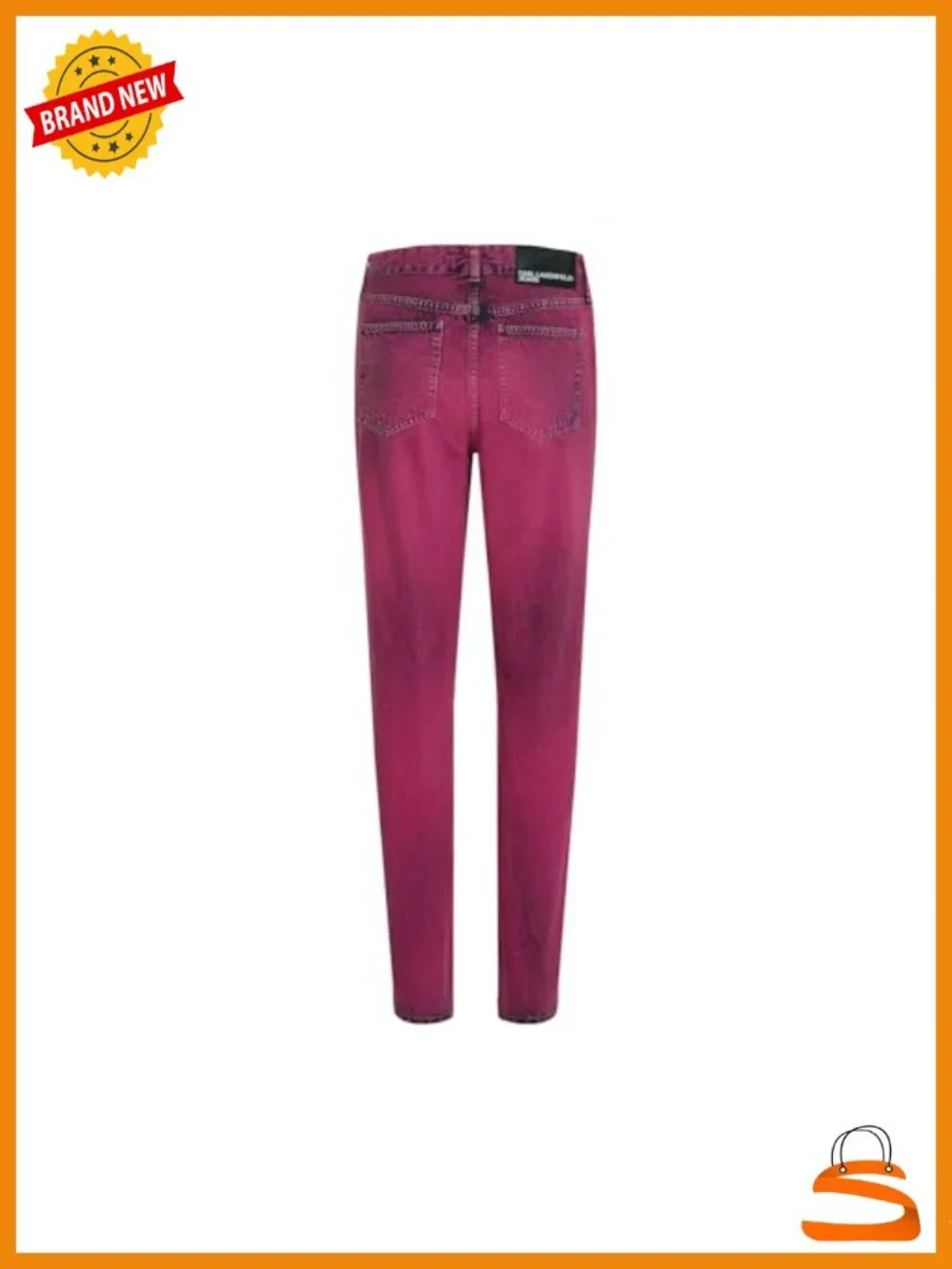 High-Rise Relaxed Fit Mom Jeans with Tapered Leg